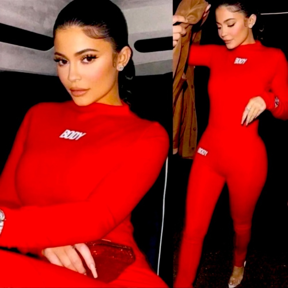 SOLD OUT Body by Raven Tracy red two piece as seen on Kylie Jenner